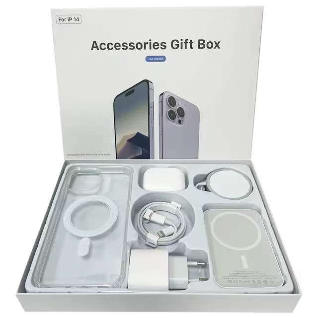 Coffret Cadeau Premium 6-en-1 MagSafe | Le Kit Accessoires Ultime (Pour iPhone 12 à 17 ProMax)