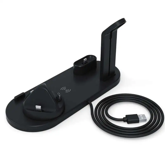 Station de Charge Rapide Multi-Appareils 6-en-1 - L'Organisateur Ultime